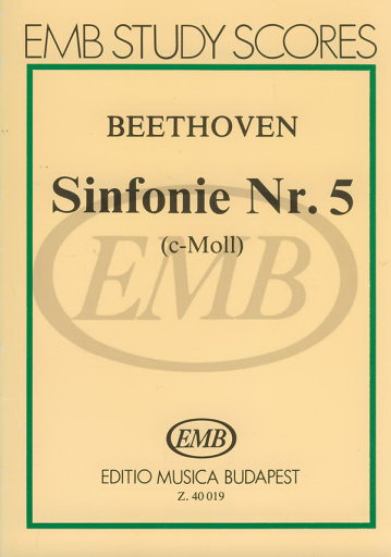 Beethoven: Symphony No. 5 in C minor pocket score