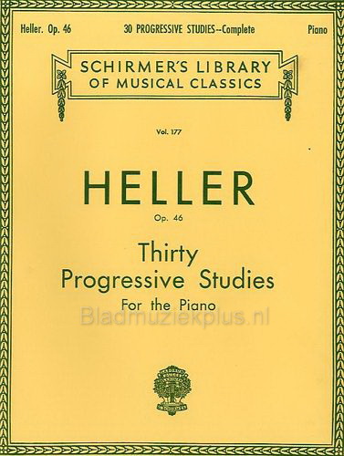 Stephen Heller: Thirty Progressive Studies Op.46 (Complete)