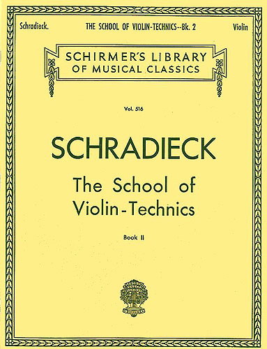 Schradieck: School Of Violin Technics- Book 2 (Double Stops)