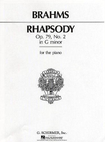 Brahms: Rhapsody In G Minor Op.79 No.2