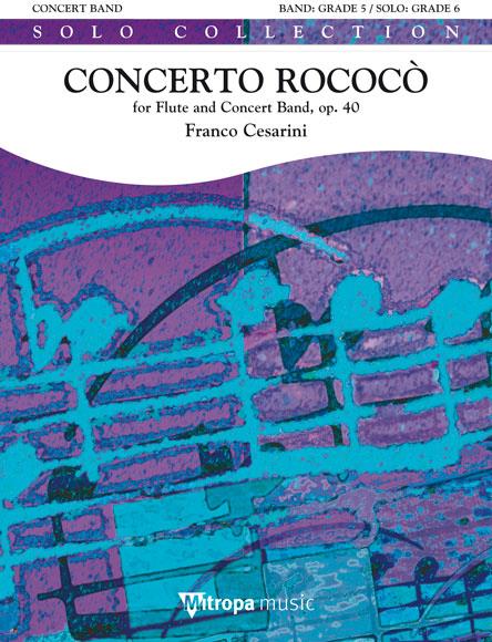 Franco Cesarini: Concerto Rococò (Partituur Harmonie)