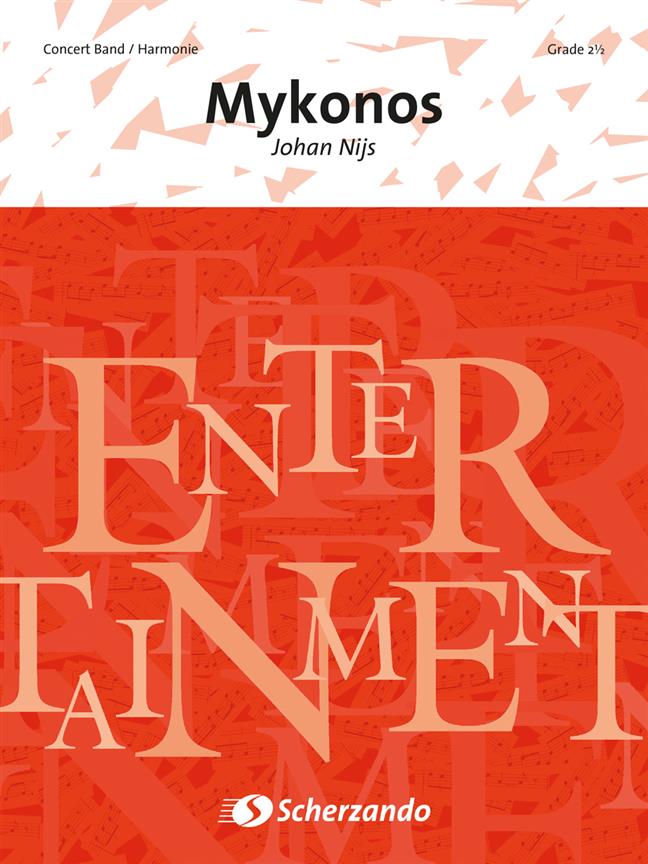 Johan de Nijs: Mykonos (Partituur Harmonie)