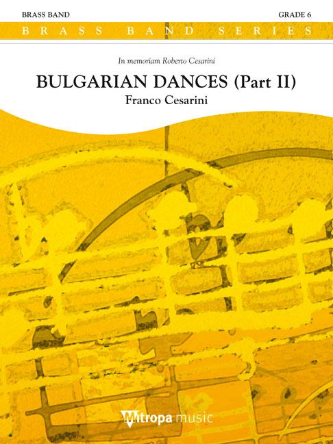 Franco Cesarini: Bulgarian Dances (Partituur Brassband)
