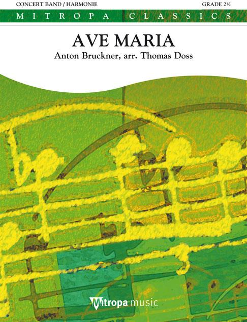 Anton Bruckner: Ave Maria (Partituur Harmonie)