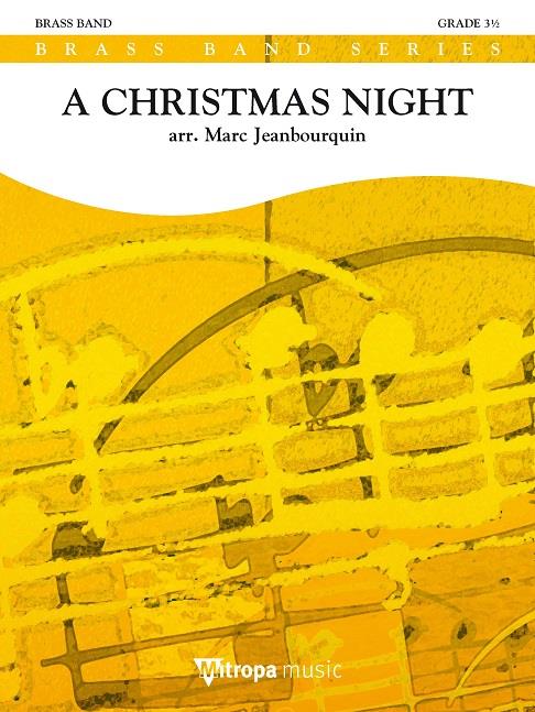 Marc Jeanbourquin: A Christmas Night (Partituur Brassband)