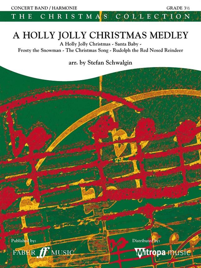 A Holly Jolly Christmas Medley (Partituur Harmonie)