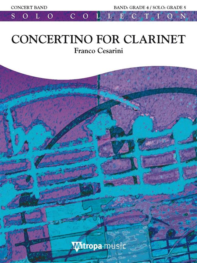 Franco Cesarini: Concertino for Clarinet (Partituur)