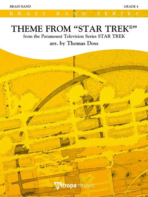 Alexander Courage: Theme from Star Trek (Partituur)