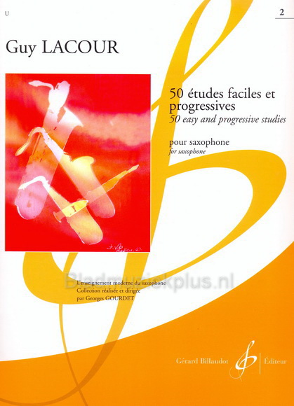 Guy Lacour: 50 Etudes Faciles & Progressives Volume 2
