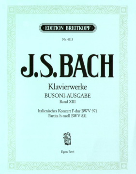 Bach: Zweistimmige Inventionen BWV 772-801 (Busoni Ausgabe)