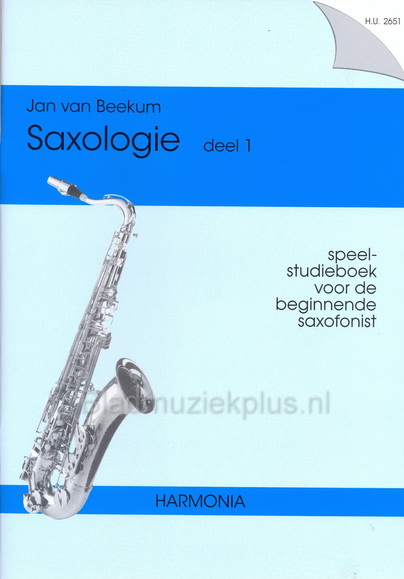 Jan van Beekum: Saxologie Volume 1