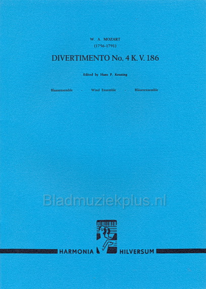 Divertimento 4 Kv186 Blaasens.