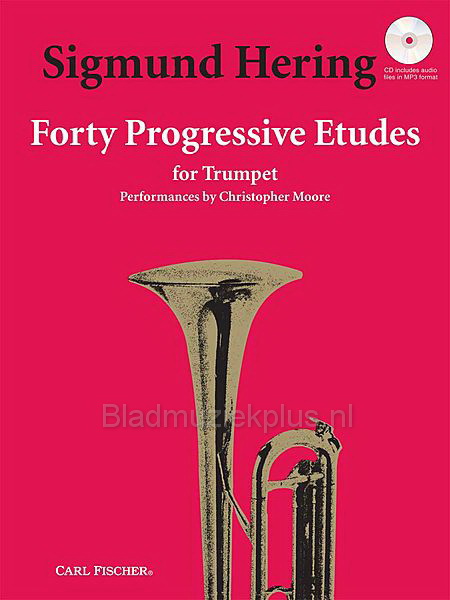 Sigmund Hering: 40 Progressive Etudes (Trompet)