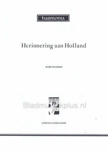 Herinnering Aan Holland