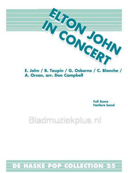 Elton John in Concert (Partitur Brassband)