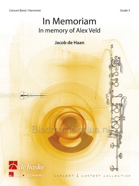 Jacob de Haan: In Memoriam (Partituur Fanfare)