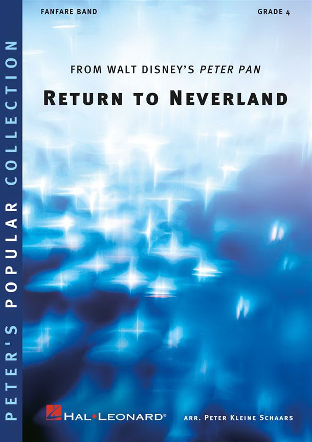 Return to Neverland (Partituur Brassband)