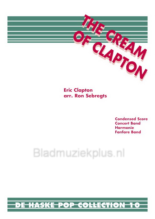 The Cream of Clapton (Partituur Brassband)