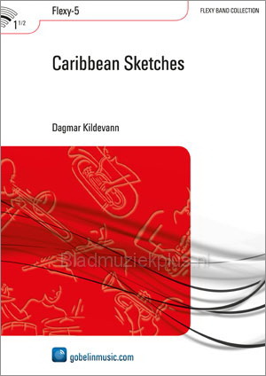 Kildevann: Caribbean Sketches (Partituur Harmonie)
