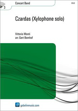 Monti: Czardas (Xylophone solo) (Partituur Harmonie)