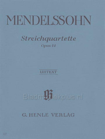 Felix Mendelssohn: String Quartets op. 44, 1-3