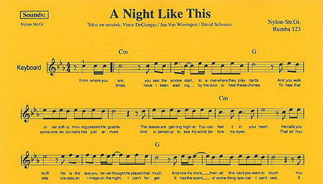 Caro Emerald: A Night Like This (Keyboard)