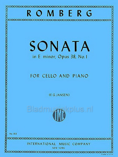 Romberg: Sonata in E minor, Op. 38 No. 1
