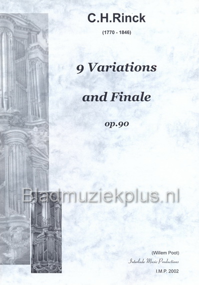 Rinck: Variations and Finale op.90 (Orgel)