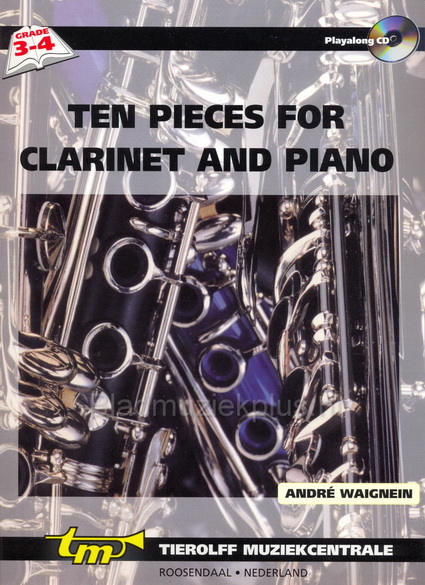 Andre Waignein: 10 Pieces (Klarinet, Piano)