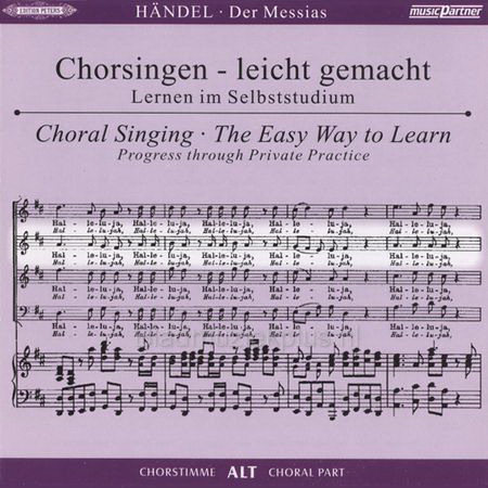 Handel: Der Messias (CD Chorstimme Alt)