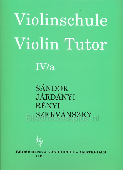 Sandor: Violinschule 4A