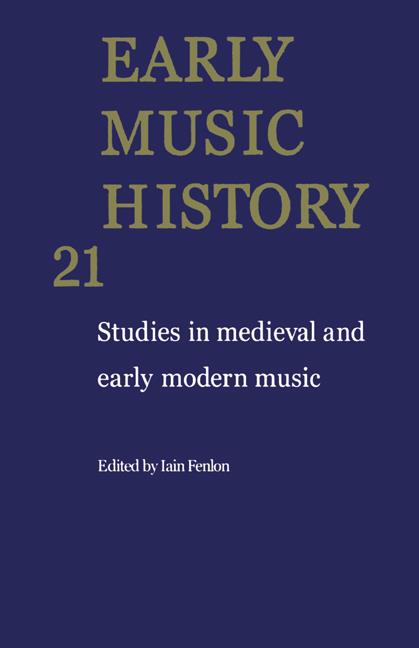 Early Music History