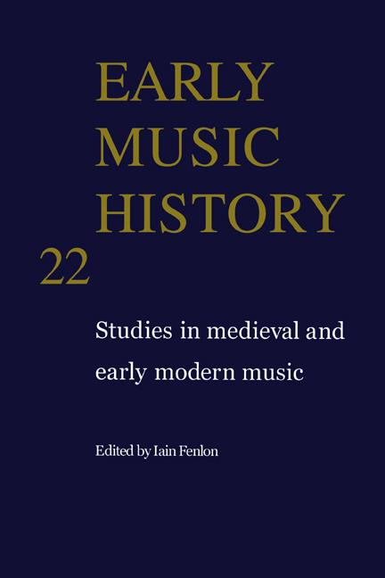 Early Music History