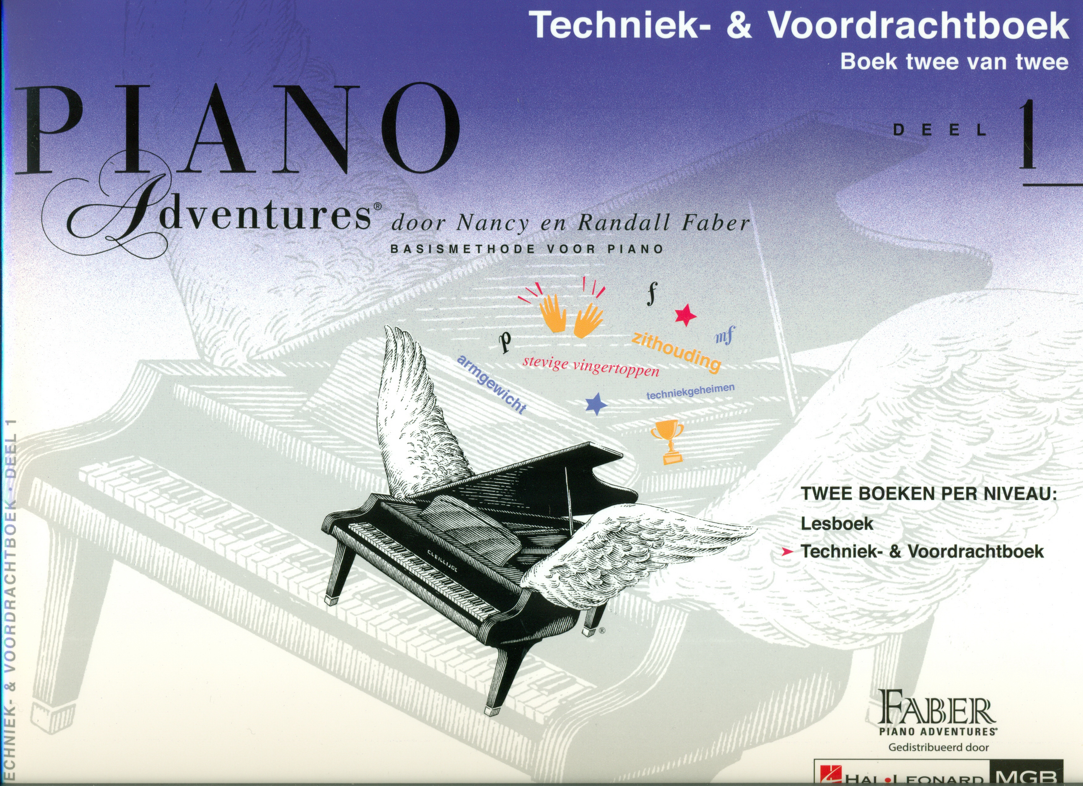 Faber Piano Adventures Boek 2 van 2 Deel 1 Techniek- & Voordrachtboek