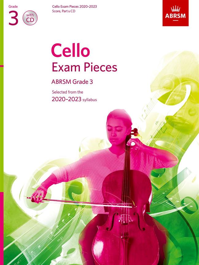 Cello Exam Pieces 2020-2023 Grade 3