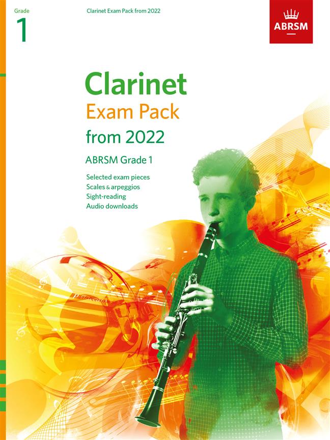 Clarinet Exam Pack 2022-2025 Grade 1