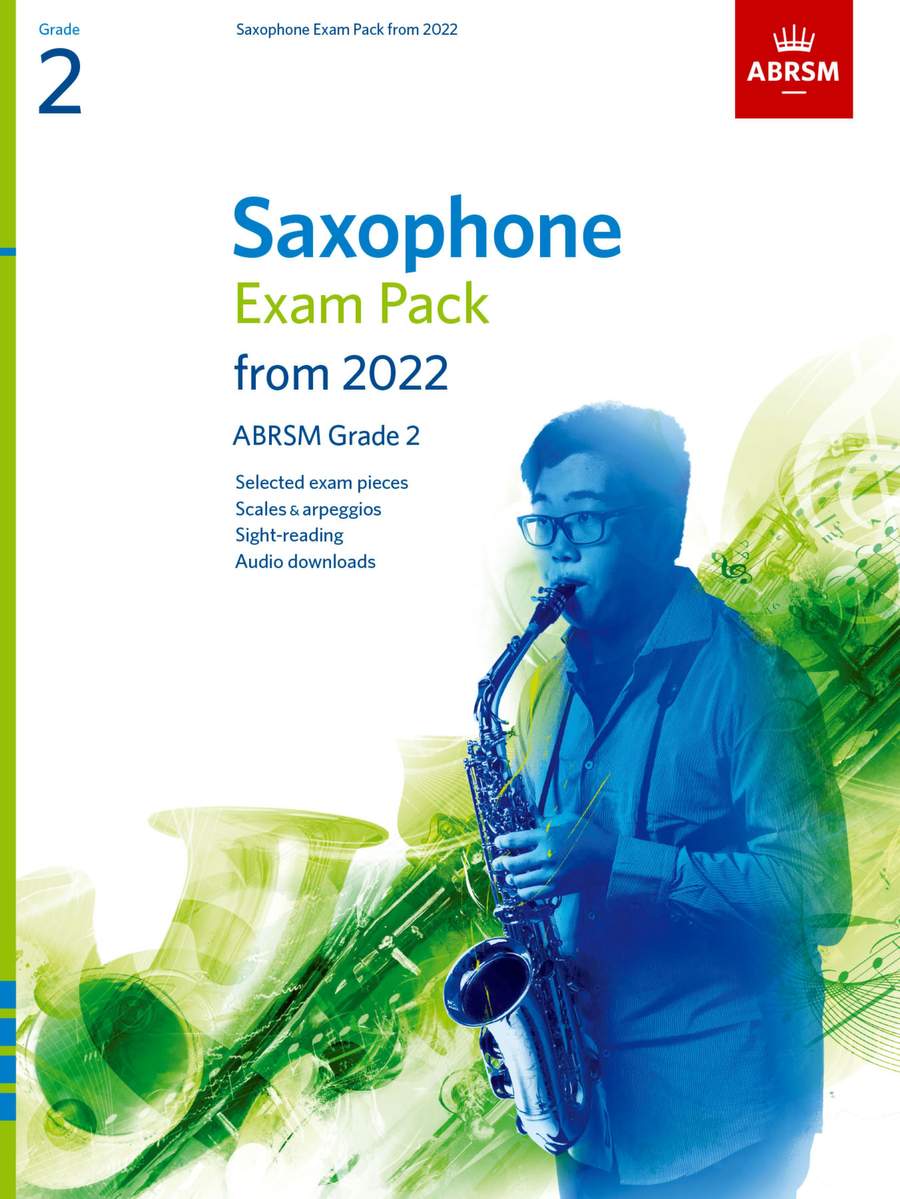 Saxophone Exam Pack 2022-2025 Grade 2