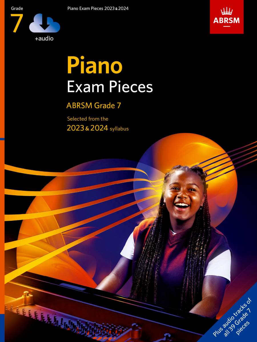 ABRSM Piano Exam Pieces 2023-2024 Grade 7 + Audio
