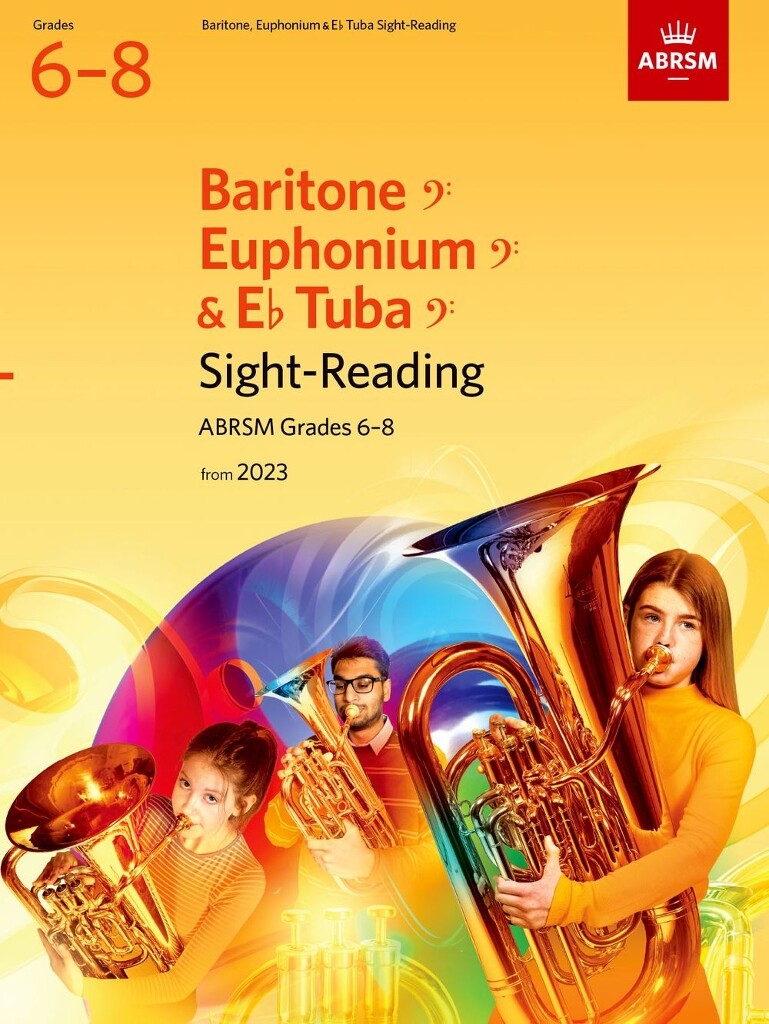 Sight-Reading for Baritone BC Grades 6-8 from 2023