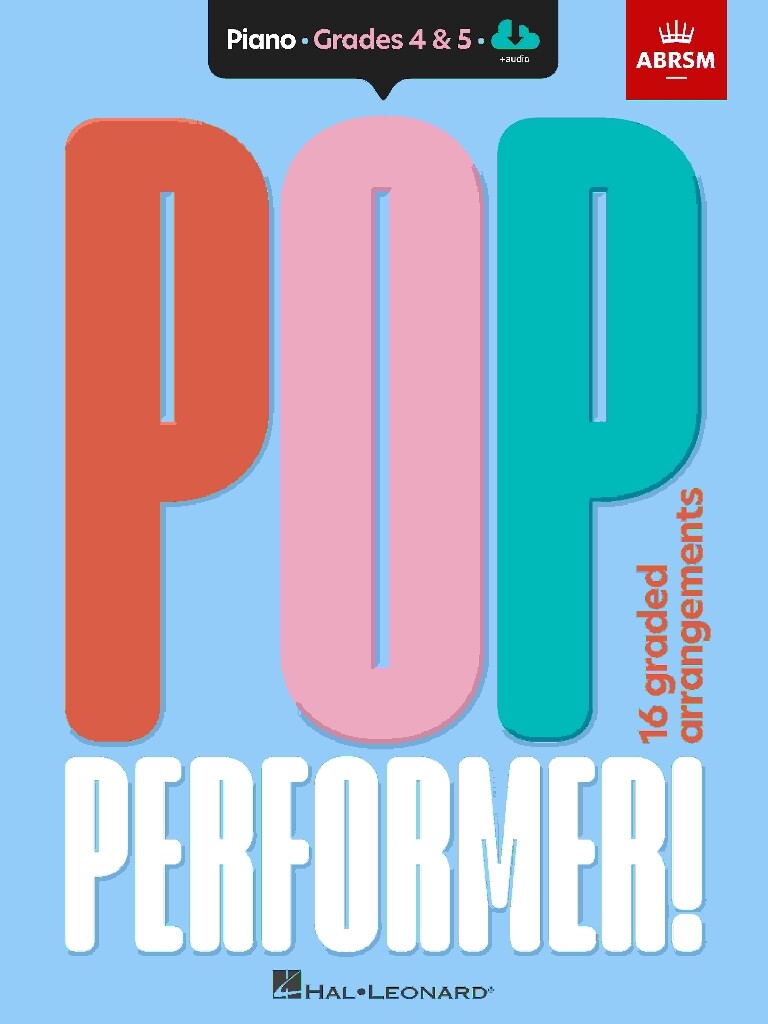 ABRSM Pop Performer! Piano – Initial-Grade 4-5