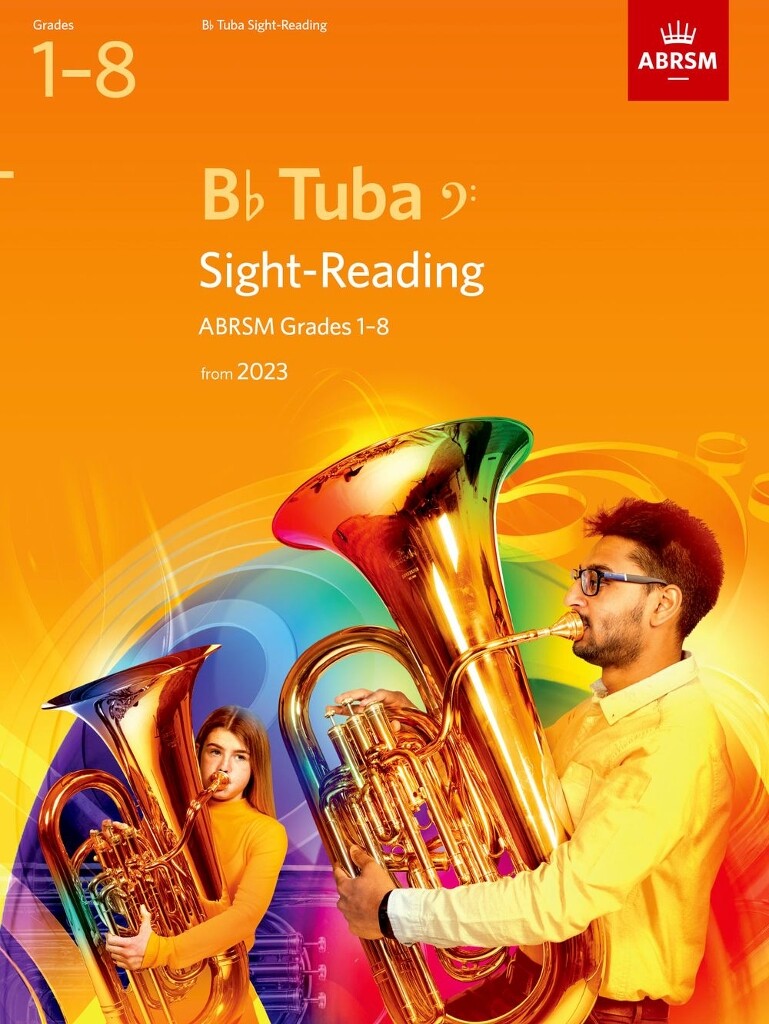 Sight-Reading for B flat Tuba, Grades 1-8 from 2023