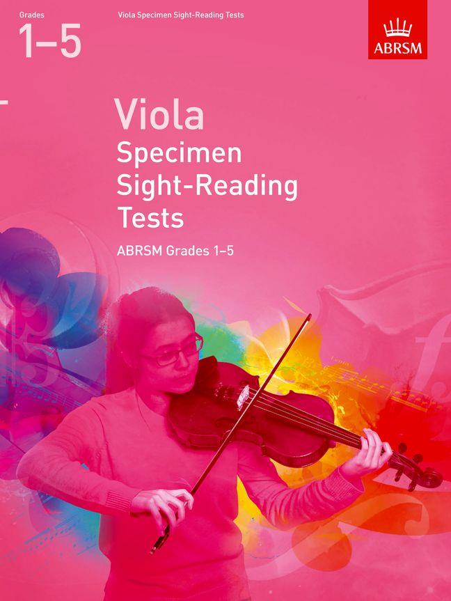 Viola Specimen Sight-Reading Tests, Grades 15