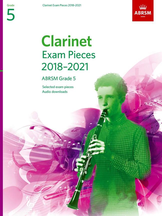 Clarinet Exam Pieces Grade 5 2018-2021