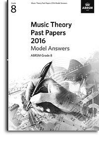 Music Theory Past Papers 2016: Grade 8