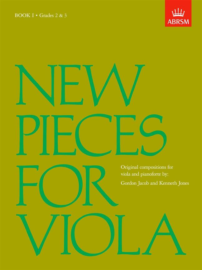 New Pieces for Viola, Book I