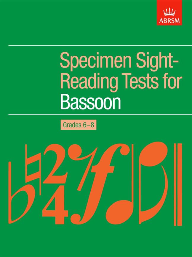 Specimen Sight-Reading Tests for Bassoon