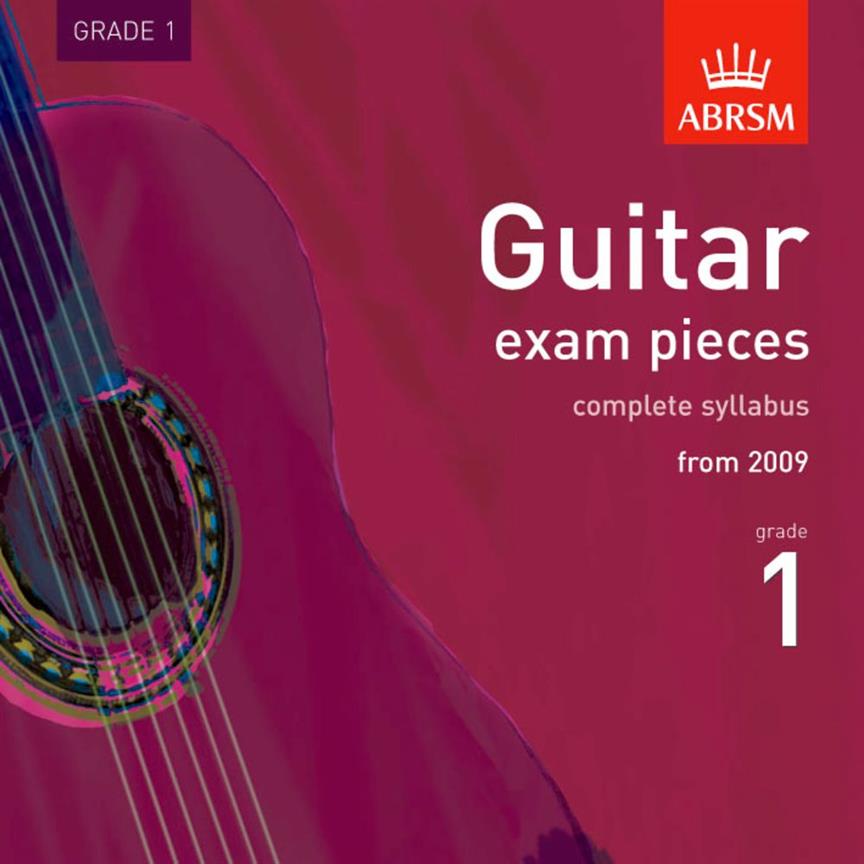 Guitar exam pieces, complete syllabus from 2009