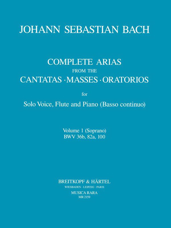Bach: Complete Arien & Sinfonias 1 (Soprano Voice)