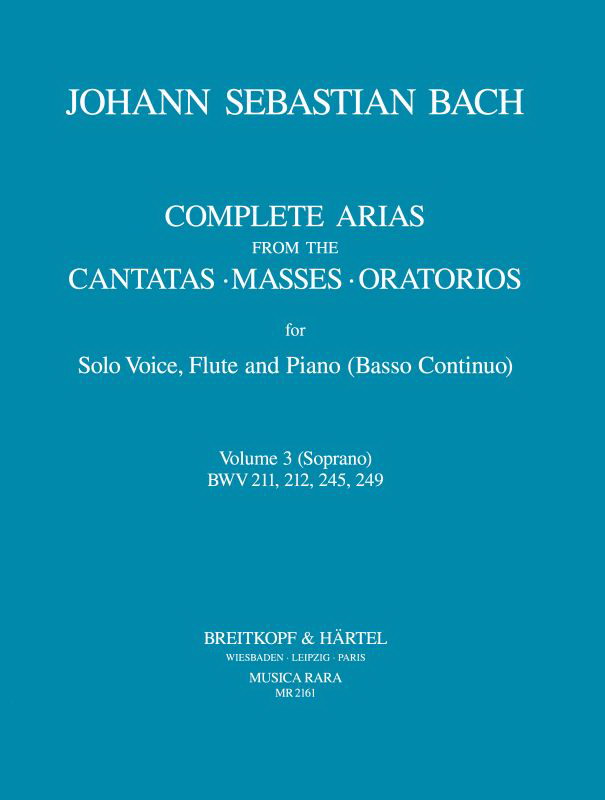 Bach: Complete Arien & Sinfonias 3 (Soprano Voice)