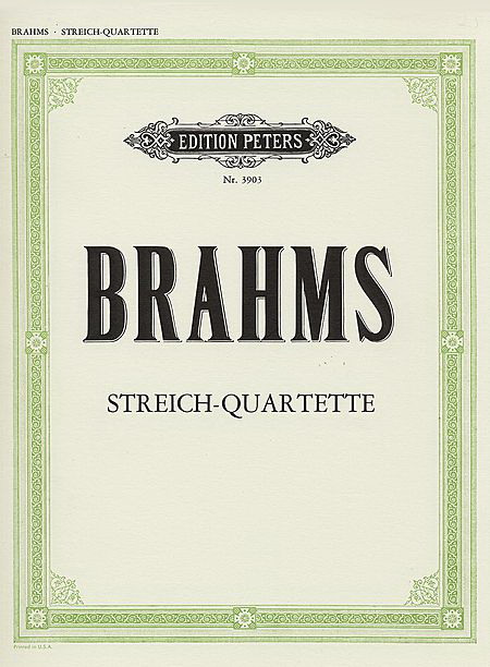 Brahms: Streichquartetten Opus 51/1-2 67